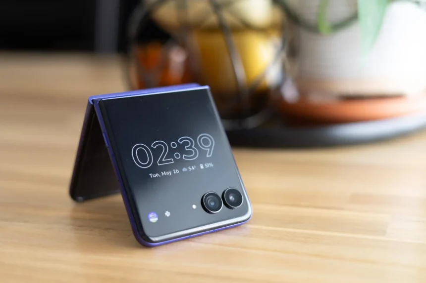 Motorola Foldable Smartphone Running Privacy-Focused Operating System Software