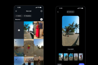 Instagram First Draft Feature Interface On Iphone Video Editor