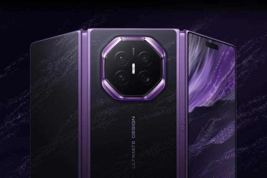 Huawei Mate Xt 2 Inward Folding Trifold Smartphone Design